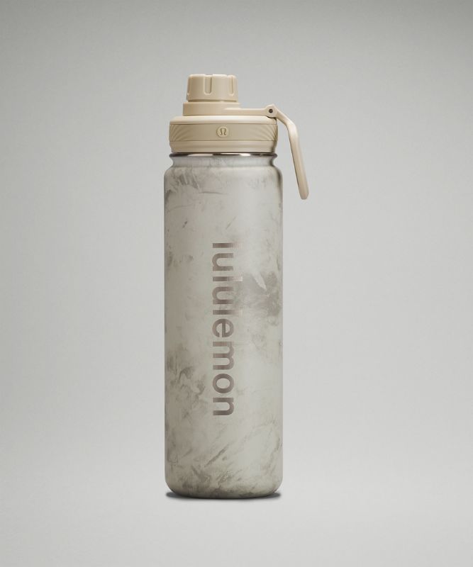 Botellas de Agua Lululemon Back to Life Sport Bottle 24oz Accessories Blancos Multicolor Blancos | 40561-IVZA