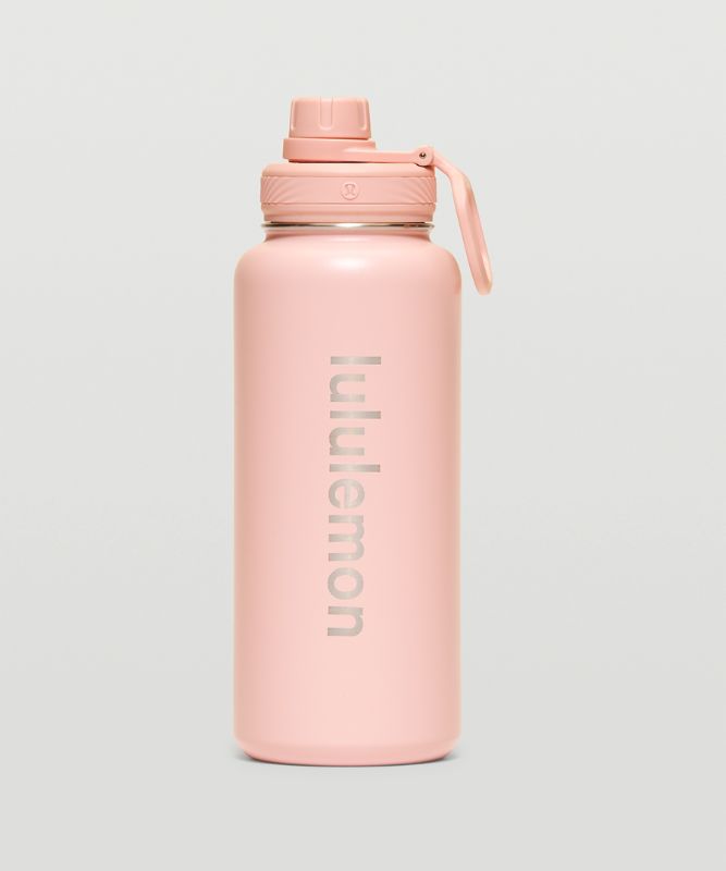 Botellas de Agua Lululemon Back to Life Sport Bottle 32oz Accessories Rosas Blancos | 34165-XMWI