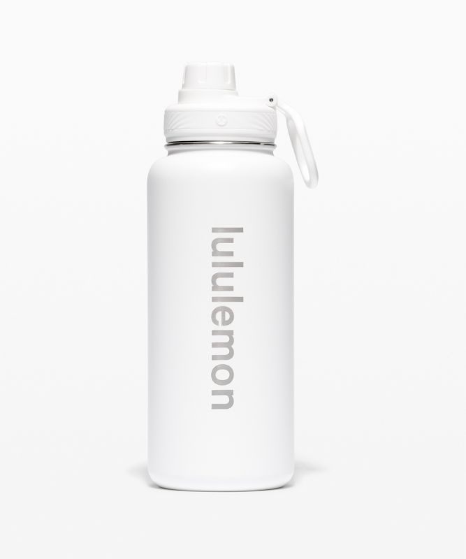 Botellas de Agua Lululemon Back to Life Sport Bottle 32oz Accessories Blancos | 64805-LQTV