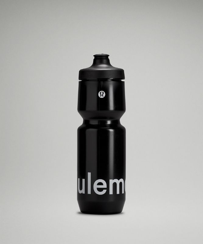 Botellas de Agua Lululemon Purist Cycling Waterbottle Accessories Negros Blancos | 24051-YODU