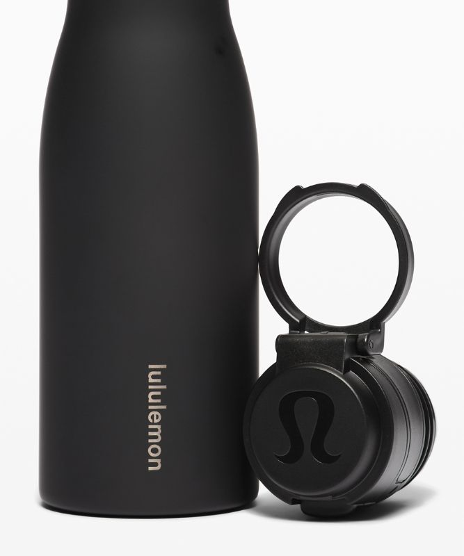 Botellas de Agua Lululemon The Hot/Cold Bottle 17oz Accessories Negros | 90135-TZKJ