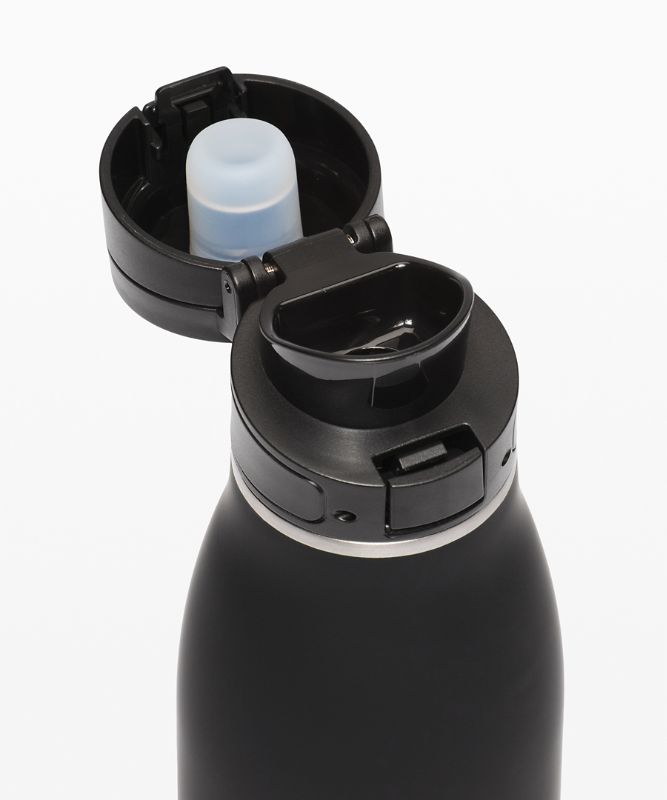 Botellas de Agua Lululemon The Hot/Cold Bottle 17oz Accessories Negros | 90135-TZKJ