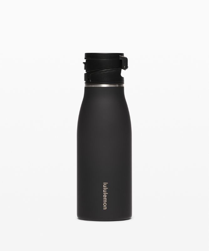 Botellas de Agua Lululemon The Hot/Cold Bottle 17oz Accessories Negros | 90135-TZKJ