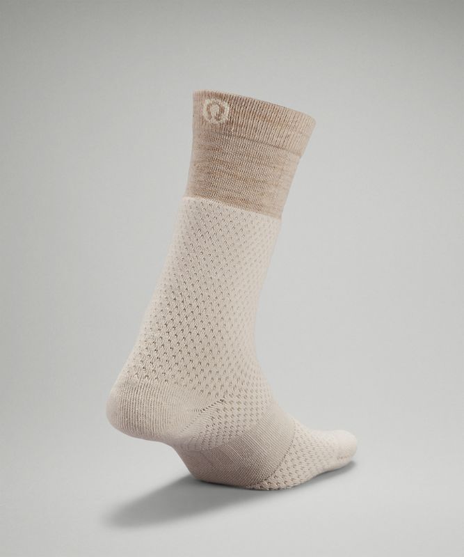 Calcetines Lululemon Daily Stride Boot Crew Sock Mujer Blancos | 68105-ZXUW