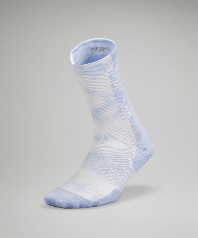 Calcetines Lululemon Daily Stride Crew Sock Mujer Azules Beige | 21037-DBVC