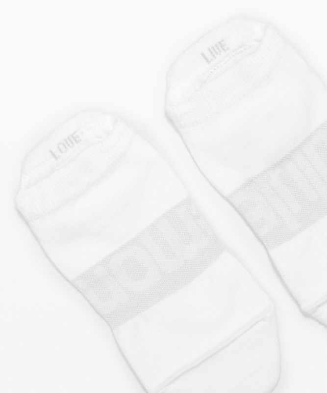 Calcetines Lululemon Daily Stride Low-Ankle Sock 3 Pack Mujer Blancos | 62504-CYAK