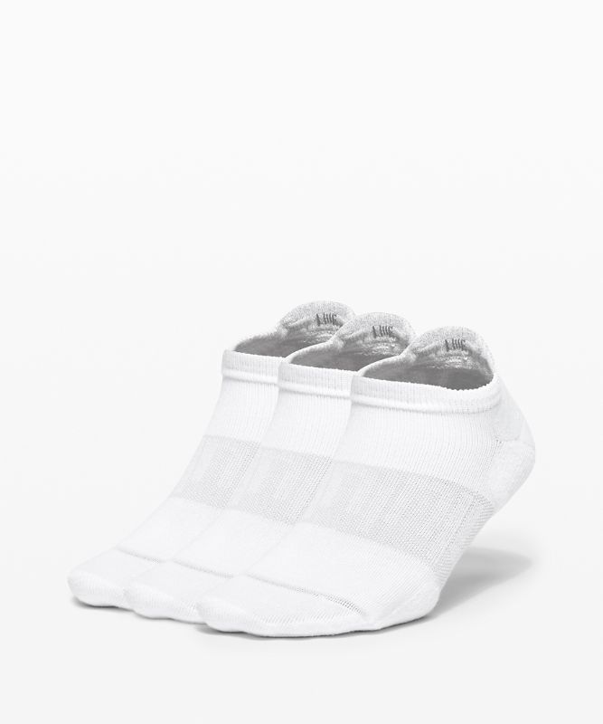 Calcetines Lululemon Daily Stride Low-Ankle Sock 3 Pack Mujer Blancos | 62504-CYAK