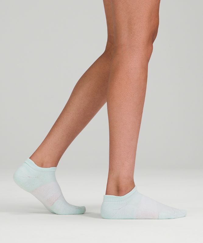 Calcetines Lululemon Daily Stride Low Ankle Sock 3 Pack Mujer Verde Menta Blancos Grises | 36972-AYEQ