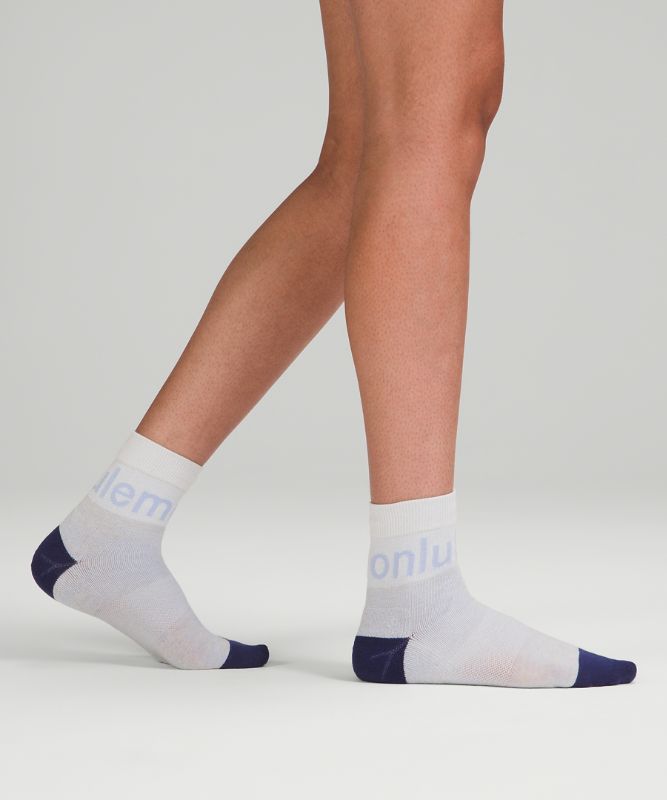 Calcetines Lululemon Daily Stride Mid-Crew Sock Mujer Azules Beige | 67012-FSLK