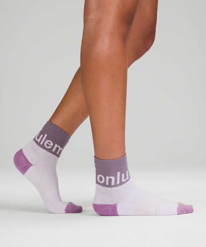 Calcetines Lululemon Daily Stride Mid-Crew Sock Mujer Lavanda | 61073-SVWY