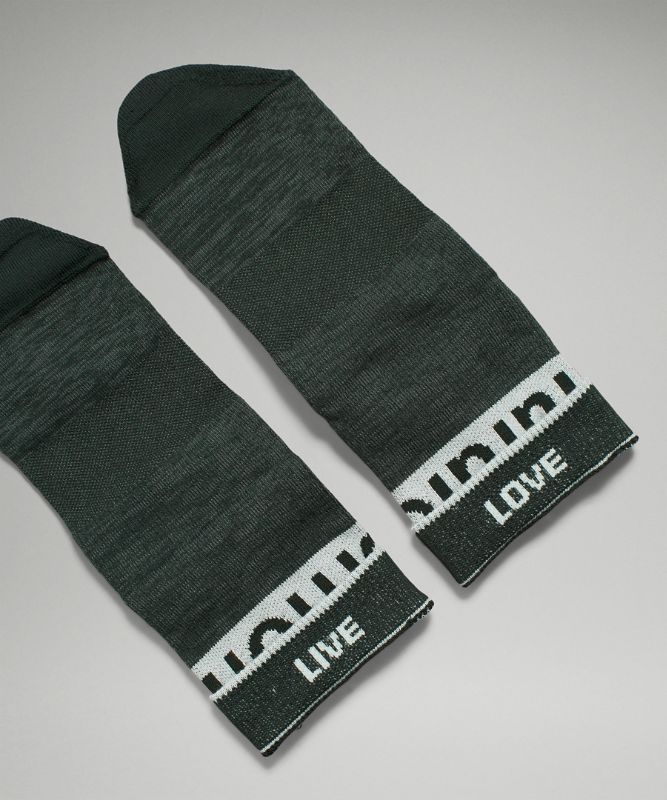 Calcetines Lululemon Daily Stride Mid-Crew Sock Mujer Verde Menta | 87632-YLNM