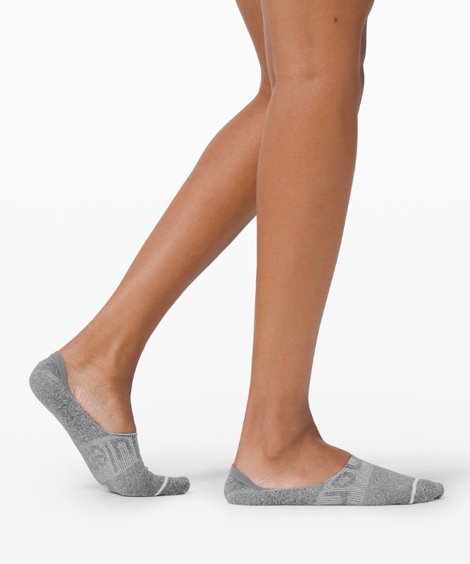 Calcetines Lululemon Daily Stride No Show Sock Mujer Grises Oscuro | 73892-AFHX