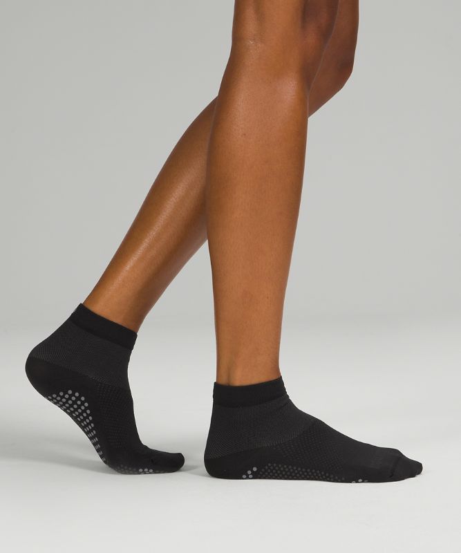 Calcetines Lululemon Find Your Balance Studio Ankle Sock Mujer Negros | 86549-FWTN