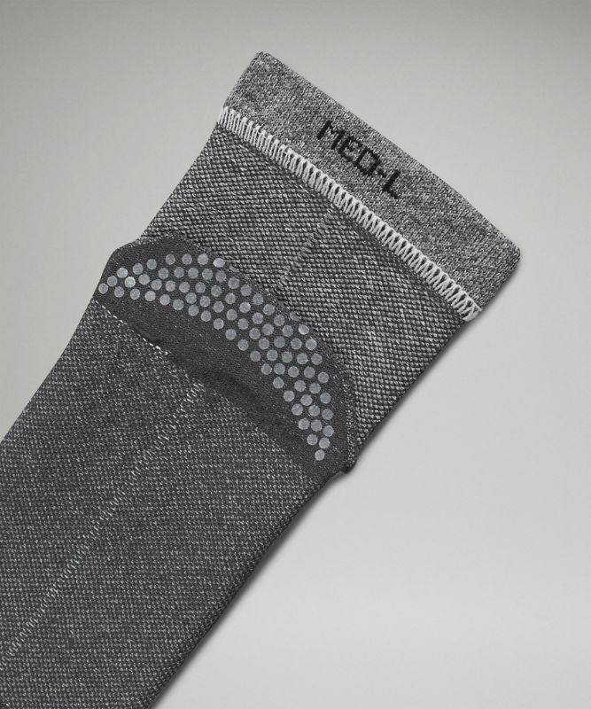 Calcetines Lululemon Find Your Balance Studio Ankle Sock Mujer Grises Oscuro | 36942-WESI