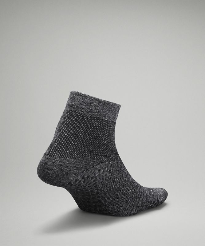 Calcetines Lululemon Find Your Balance Studio Ankle Sock Mujer Grises Oscuro | 36942-WESI