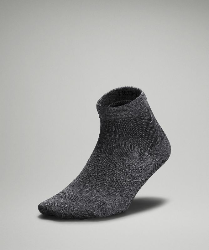 Calcetines Lululemon Find Your Balance Studio Ankle Sock Mujer Grises Oscuro | 36942-WESI