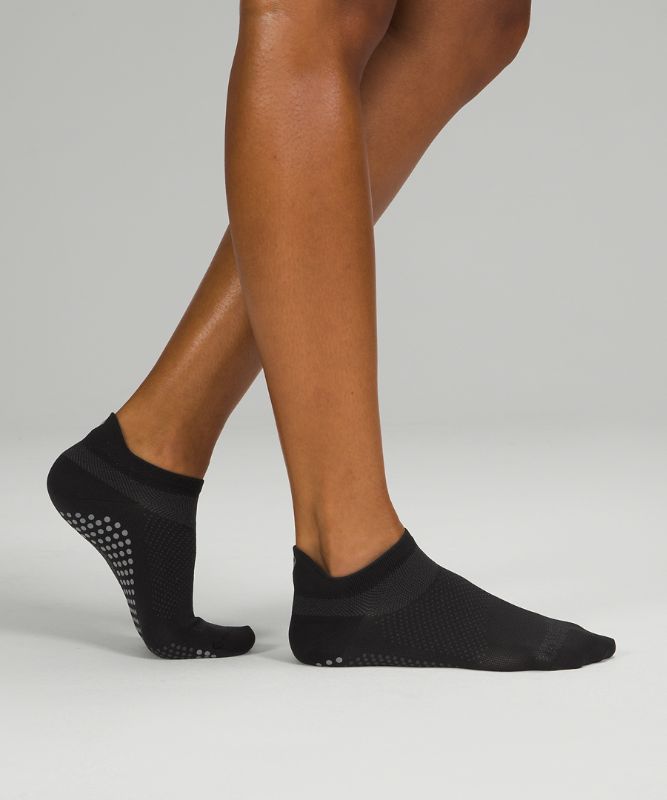 Calcetines Lululemon Find Your Balance Studio Tab Sock Mujer Negros | 27198-NTYL