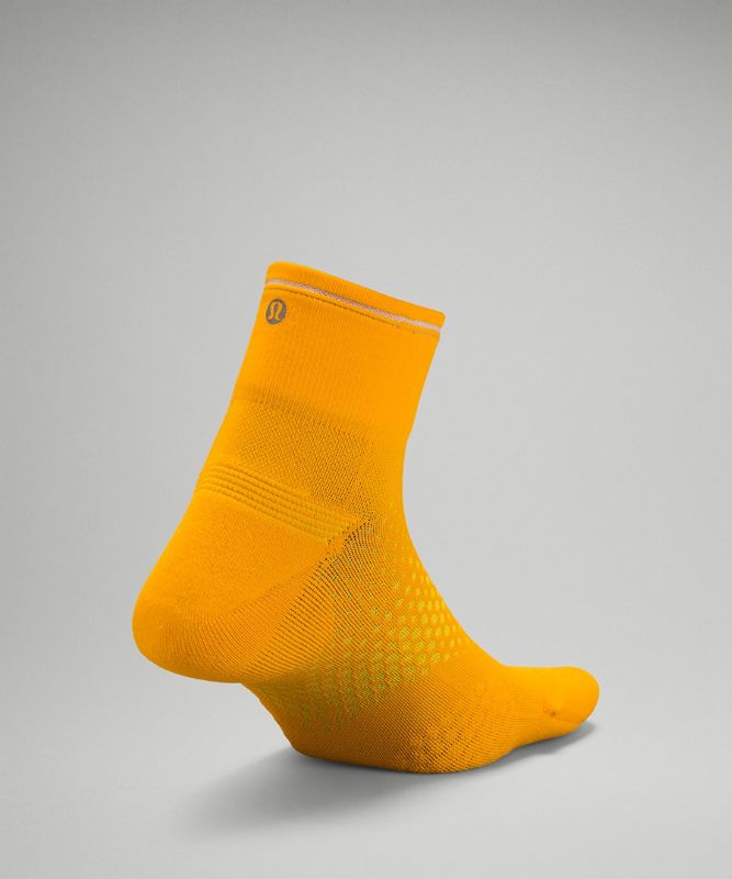 Calcetines Lululemon MacroPillow Ankle Running Sock Medium Cushioning Mujer Clementine | 09238-WJXR