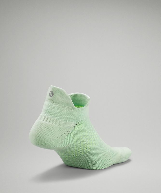 Calcetines Lululemon MacroPillow Tab Running Sock Medium Cushioning Mujer Verde Menta | 14236-ZYGU