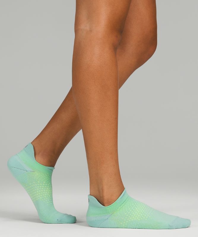 Calcetines Lululemon MacroPillow Tab Running Sock Medium Cushioning Mujer Verde Menta | 63591-NPKO