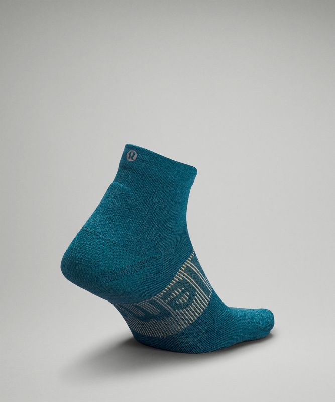 Calcetines Lululemon Power Stride Ankle Sock Hombre Azules | 16075-FXPY