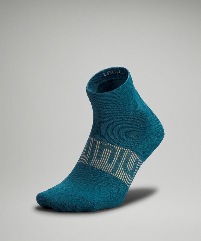 Calcetines Lululemon Power Stride Ankle Sock Hombre Azules | 16075-FXPY