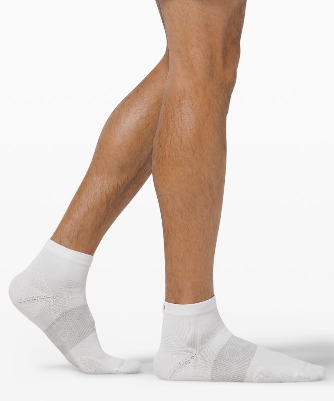 Calcetines Lululemon Power Stride Ankle Sock Hombre Blancos | 27510-ELKM