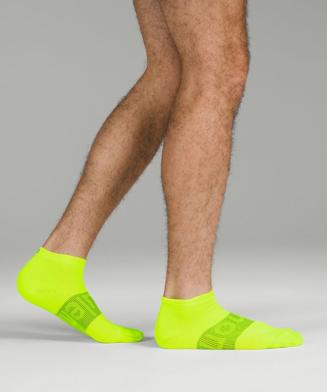 Calcetines Lululemon Power Stride Ankle Sock 3P Hombre Beige Amarillos Verde Oliva | 05643-TOXQ