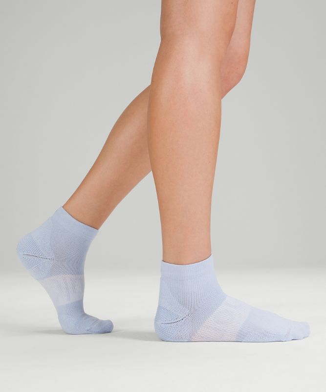 Calcetines Lululemon Power Stride Ankle Sock Mujer Azules Beige | 35026-VQSM