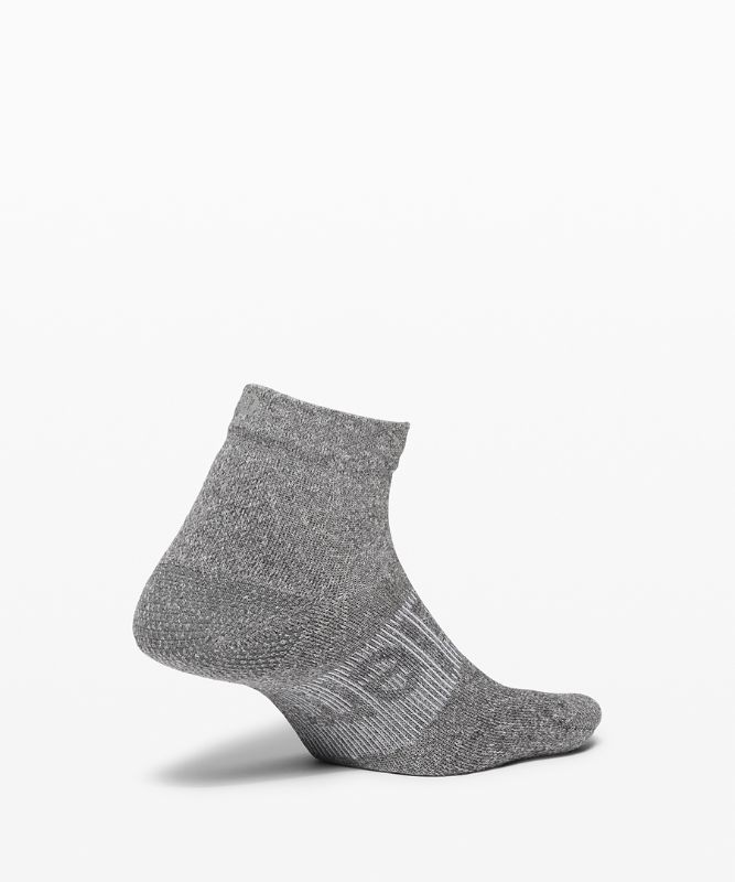 Calcetines Lululemon Power Stride Ankle Sock Mujer Grises Oscuro | 73905-VZKF