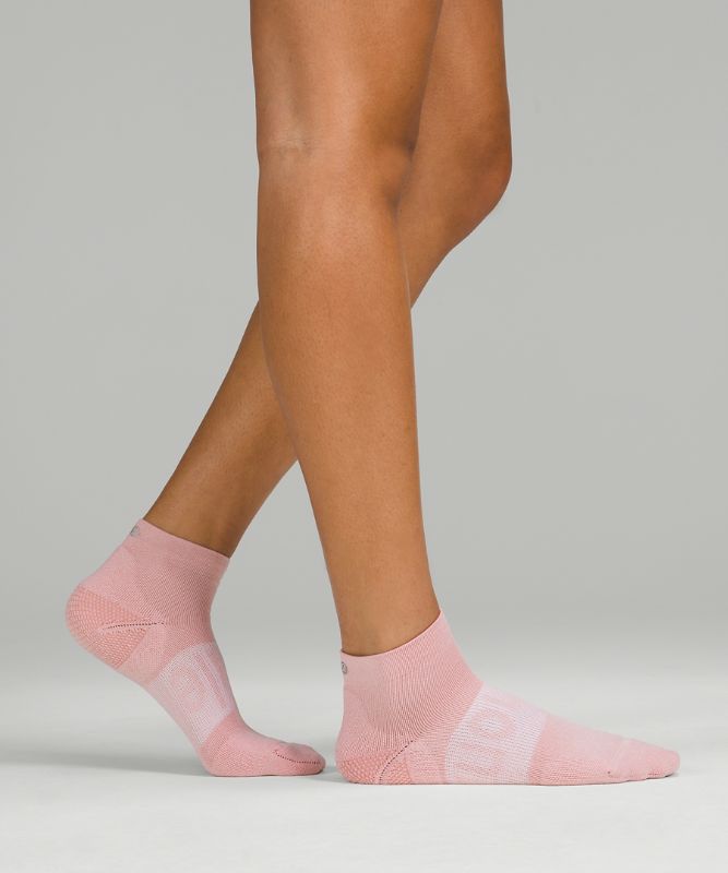 Calcetines Lululemon Power Stride Ankle Sock Mujer Rosas | 80596-XBGL