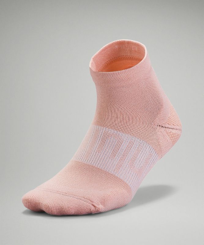 Calcetines Lululemon Power Stride Ankle Sock Mujer Rosas | 80596-XBGL