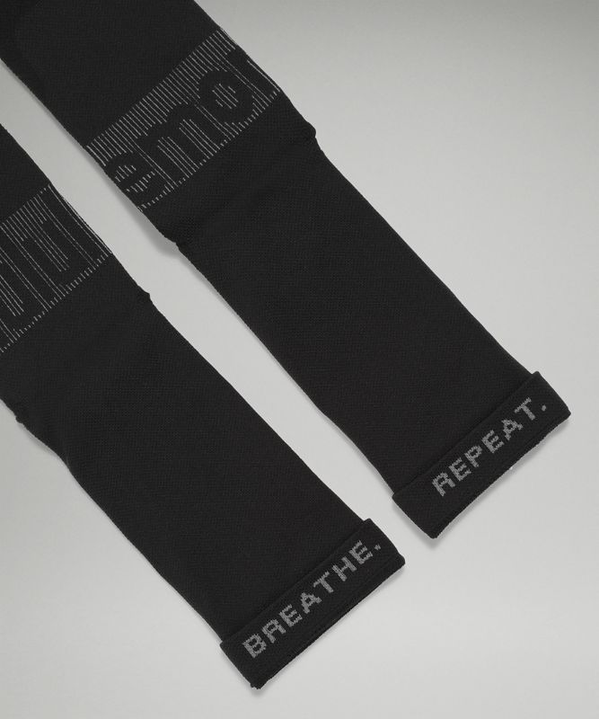 Calcetines Lululemon Power Stride Crew Sock 2 Pack Hombre Negros | 59632-EUOW