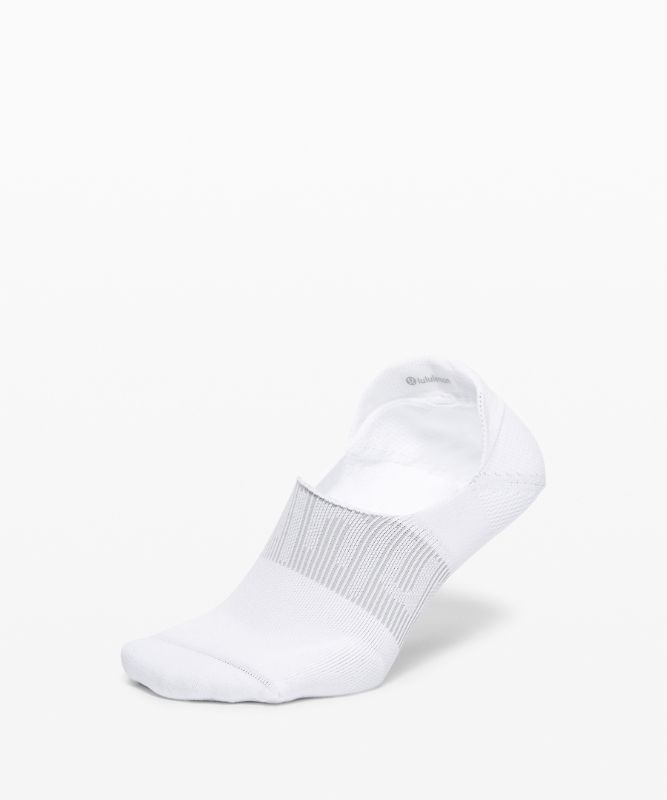 Calcetines Lululemon Power Stride No-Show Sock with Active Grip Hombre Blancos | 23904-EYRZ