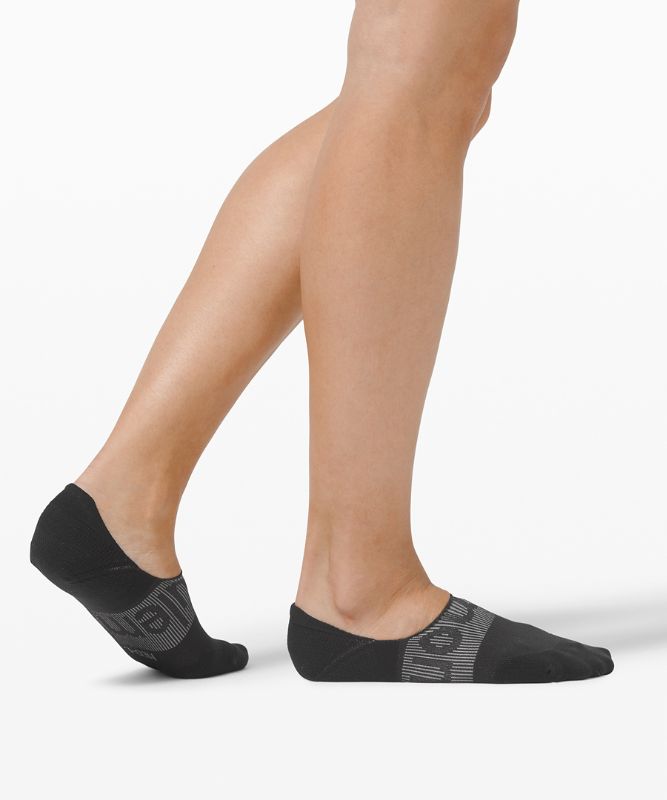 Calcetines Lululemon Power Stride No Show Sock Performaheel Anti-Stink Mujer Negros | 35612-PCHE