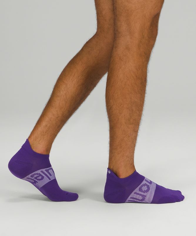 Calcetines Lululemon Power Stride Tab Sock Hombre Morados | 37645-UEXM