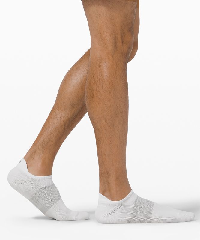 Calcetines Lululemon Power Stride Tab Sock Hombre Blancos | 12730-AMVW