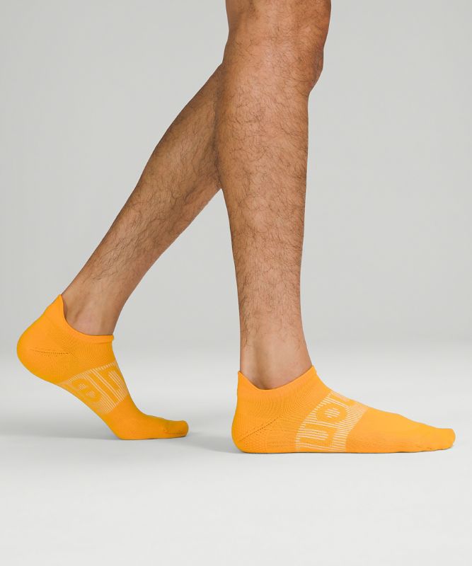 Calcetines Lululemon Power Stride Tab Sock Hombre Clementine | 08196-ERKU