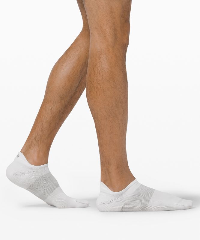 Calcetines Lululemon Power Stride Tab Sock 3 Pack Hombre Blancos | 58940-MKRS