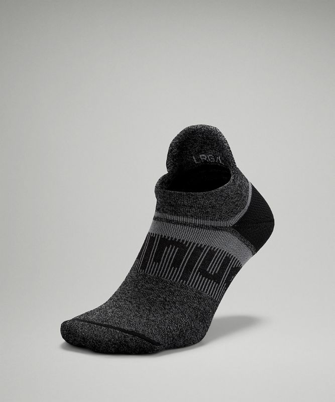 Calcetines Lululemon Power Stride Tab Sock Wool Hombre Negros Grises | 63254-YCBX