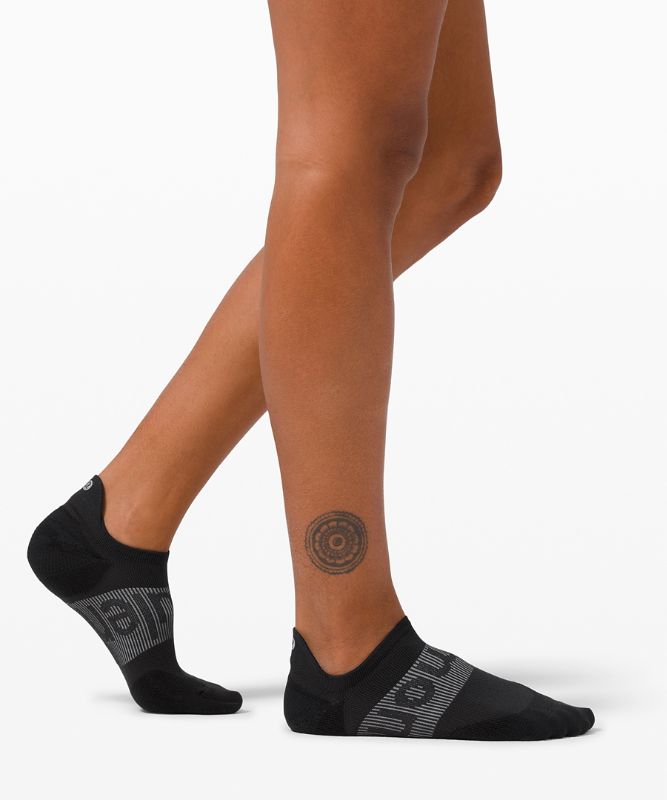 Calcetines Lululemon Power Stride Tab Sock 3 Pack Mujer Negros | 51790-EFAG