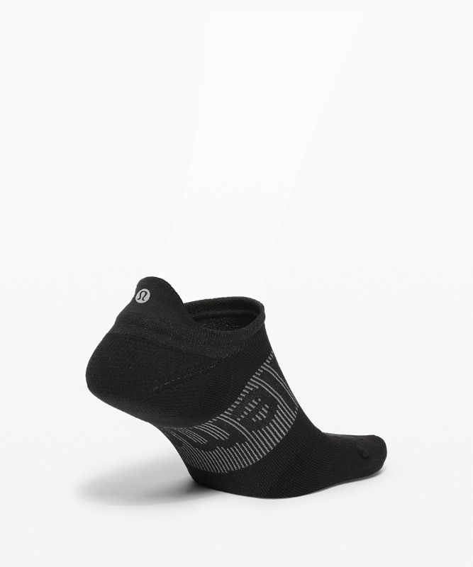 Calcetines Lululemon Power Stride Tab Sock Anti-Stink Mujer Negros | 84712-UIVF