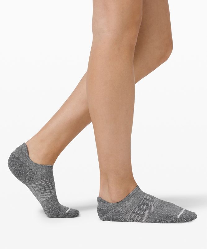 Calcetines Lululemon Power Stride Tab Sock Anti-Stink Mujer Grises Oscuro | 83127-TISA