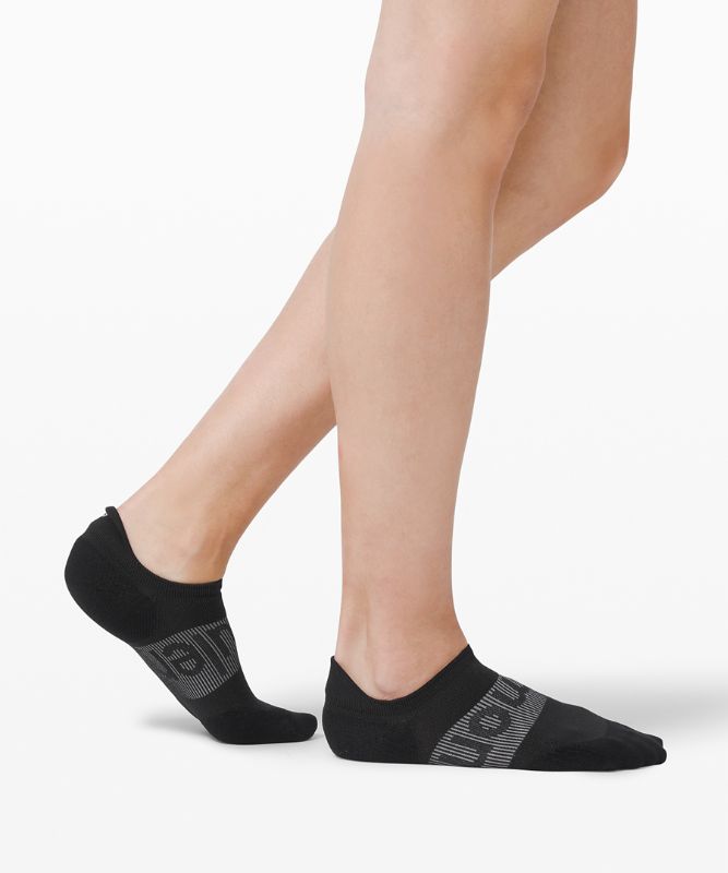 Calcetines Lululemon Power Stride Tab Sock Anti-Stink 3 Pack Mujer Negros | 48109-NCUM