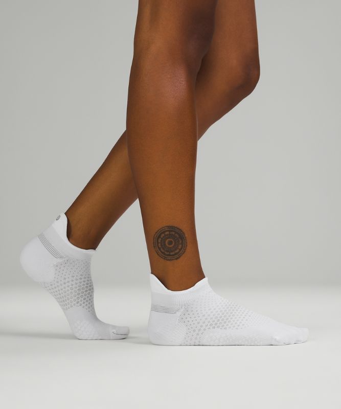 Calcetines Lululemon SKU:LW9DHLS Mujer Rosas Blancos | 95178-OSUA