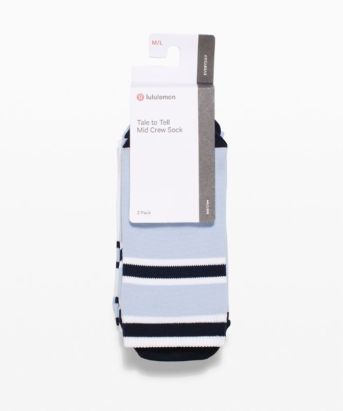 Calcetines Lululemon Tale To Tell Quarter Sock 2 Pack Mujer Blancos Azules Beige Azul Marino | 85120-NZIE