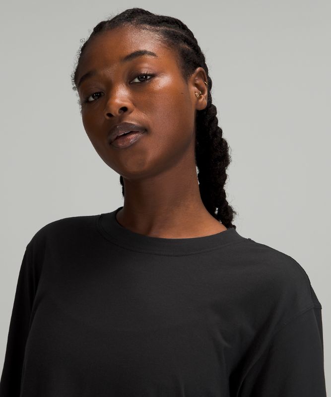 Camisa Lululemon All Yours Long Sleeve Shirt Online Only Mujer Negros | 92041-DUAK