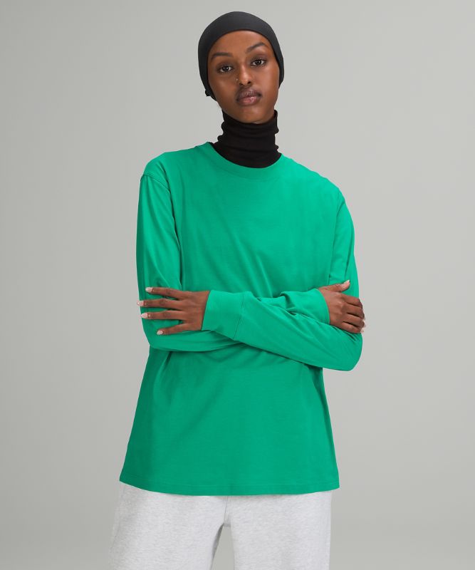 Camisa Lululemon All Yours Long Sleeve Shirt Online Only Mujer Turquesa | 35829-QHTK