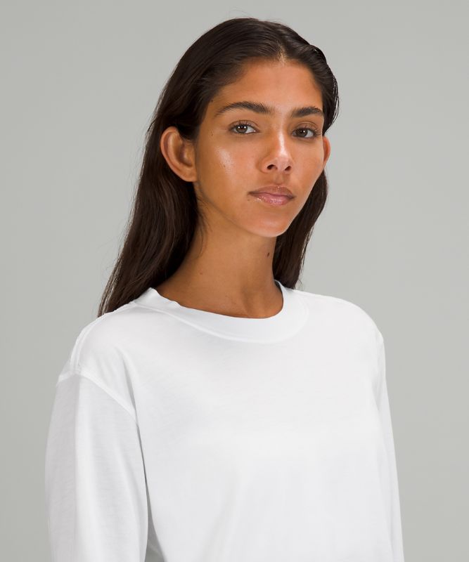 Camisa Lululemon All Yours Long Sleeve Shirt Online Only Mujer Blancos | 15269-XIVM