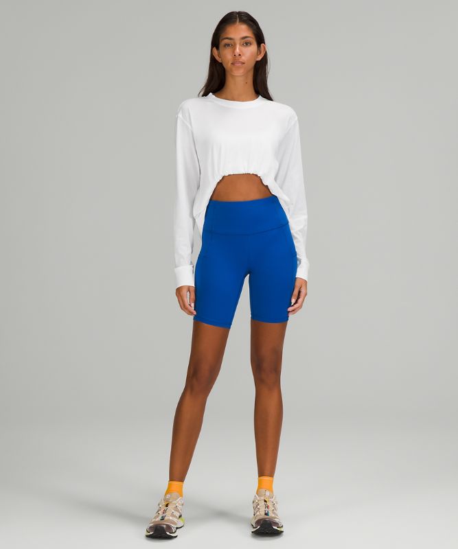 Camisa Lululemon All Yours Long Sleeve Shirt Online Only Mujer Blancos | 15269-XIVM